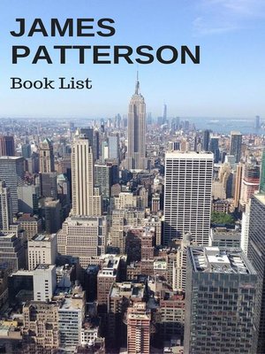 printable james patterson book list in order